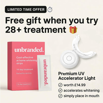 Unbranded™ Whitening Strips - Crest Alternative | Same Formula + Half The Price